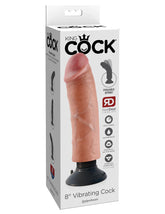 8" Vibrating Cock